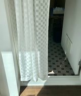 CLEAR CHECK CURTAIN