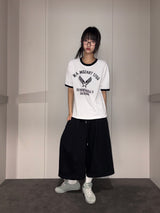 バギー リンガー レタリング タトゥー オーバーサイズ Tシャツ 3カラー