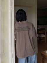 Grow Vintage Dying Over Short Sleeve