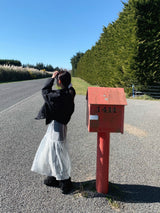 スワンゴルジフリルバンディングパンツ (3c)