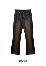 [LANARCH] Sand fade bootcut denim