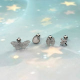 [SET] Baby Angel Ribbon Piercing
