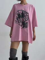 ASCLO タイガーシルケット半袖Tシャツ (3color)