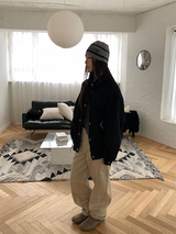 Urban cotton blouson jacket(2color)