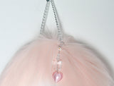 pink hairy fairy mirror