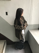 2-Color Signature Flare Denim Pants
