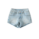 Avely Washing Denim Shorts