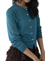 Romin Round Neck Knit Cardigan