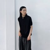 Minimal Textured Boxy Shirt