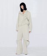 DRAWSTRING TRACK JACKET