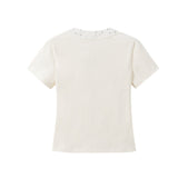 ロゼル ドット スカーフ Tシャツ