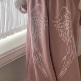 エンジェルヴィンテージスウェットパンツ (BABY PINK) F25QD819