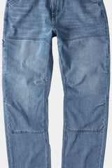 インシジョンダブルニーカーペンターパンツ (Washed Blue)