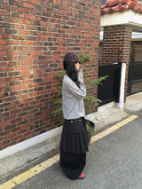 Volume Wide Banding Pants