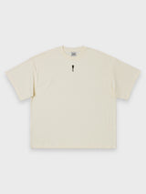 バラクラバロゴTシャツ - クリーム