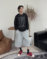 Feden Double Knee Bermuda Pants