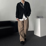 TR2511 Cotton Curved Wide Pants (3 colors)