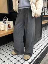 [MADE] ENTOL VELOUR WIDE PANTS