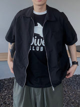two way Nylon Zipper Shirt 3C