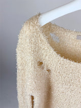 BOUCLE DAMAGE LOOSE KNIT (2C)
