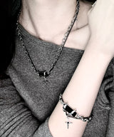 Black Mood Square Bracelet