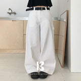 Middle Carpenter Detail Long Pants
