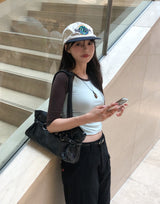 トーンズシャーリングラグランスリークォーターTシャツ