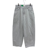 Mandy Grey Cotton Wide Pants