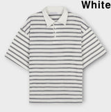 パティストライプドボックスカラーTシャツ