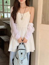 Beautiful Simple Knit Bolero (4color)