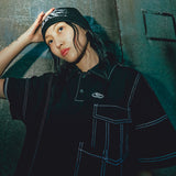 DOUBLE POCKET STITCH PIQUE SHIRT