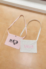 SKR 2ウェイポルカドットミニバッグ (PINK)