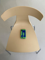 [card case] グリーンミュージックノート