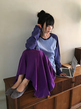 [unisex] クローブ オーバーフィット ラグラン ロングスリーブ Tシャツ