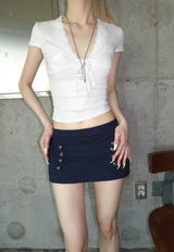 Romantic Lace Trim Tee