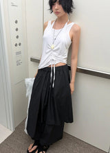 SPLIT LAYERED PANTS