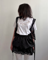 パール ネックレス Tシャツ