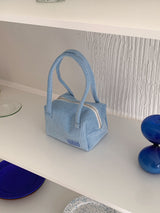 Handy pouch (corduroy softblue)