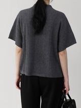 [Premium] Whole Garment Lua Pleated Knit