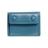 ドットポケット3レイヤーハーフウォレットコインマネーカードウォレット dusty blue