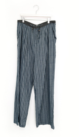 pleats stripe banding pants(3color)
