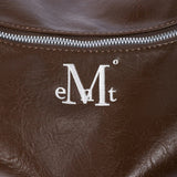 【お気に入り追加で応募】POT DOUBLE WRINKLE LEATHER SHOULDER BAG UNISEX (2COLOR) 