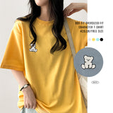 ホワイトベアエンブロイダードショートスリーブTシャツ