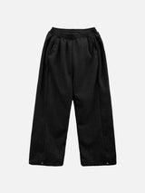 ホエールコーデュロイフリーススナップワイドパンツ(4c)