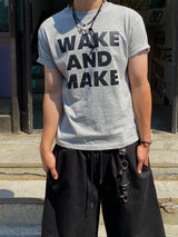 Make クロップショートTシャツ 3C