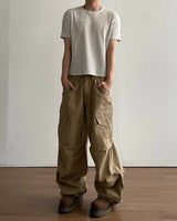 ソフクロップワッフル半袖Tシャツ