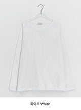 センキューベーシックラグランオーバー長袖Tシャツ
