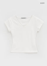 [B-BASIC] Standard Short Sleeve V-Neck Tee (2 SIZE)