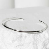 SV925-2.5mm SIMPLE none logo bangle_silver