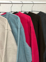 Mod fleece sweatshirt